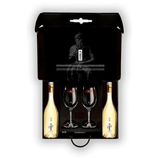Estuche Habla de Ti + 2 Copas Riedel